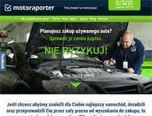 Tablet Screenshot of motoraporter.com